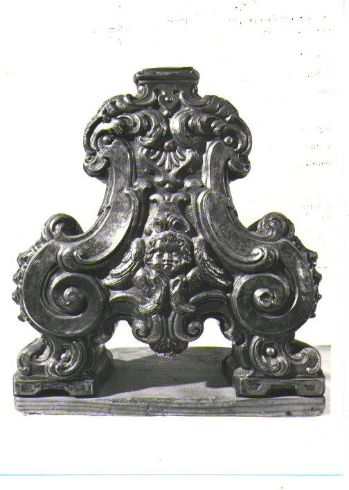 base per croce - bottega napoletana (sec. XVIII)
