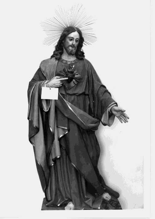Sacro Cuore di Gesù (statua) - bottega Italia meridionale (inizio sec. XX)