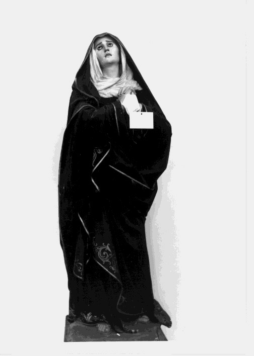 Madonna Addolorata (statua) - bottega Italia meridionale (prima metà sec. XX)