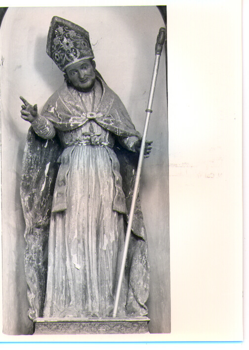 Sant'Alfonso, Santo (statua) - bottega Italia meridionale (sec. XVII)
