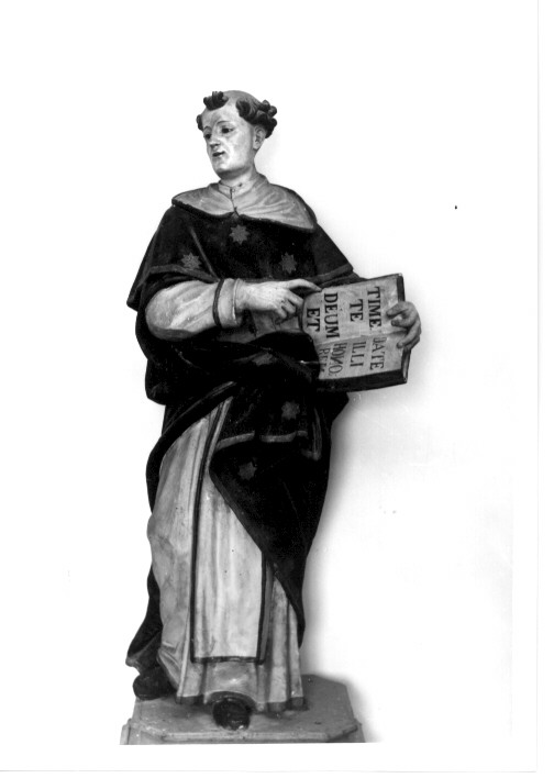 San Domenico (statua) - bottega Italia meridionale (sec. XVIII)