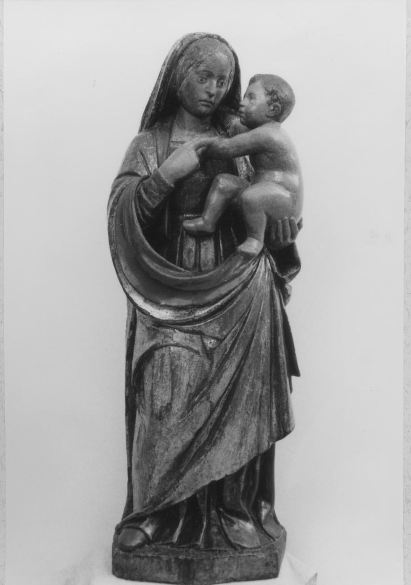 Madonna con Bambino (scultura) - bottega napoletana (prima metà sec. XVI)