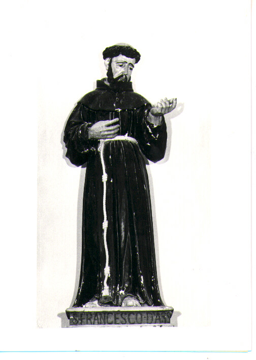 San Francesco d'Assisi (statua) - bottega lucana (sec. XVII)