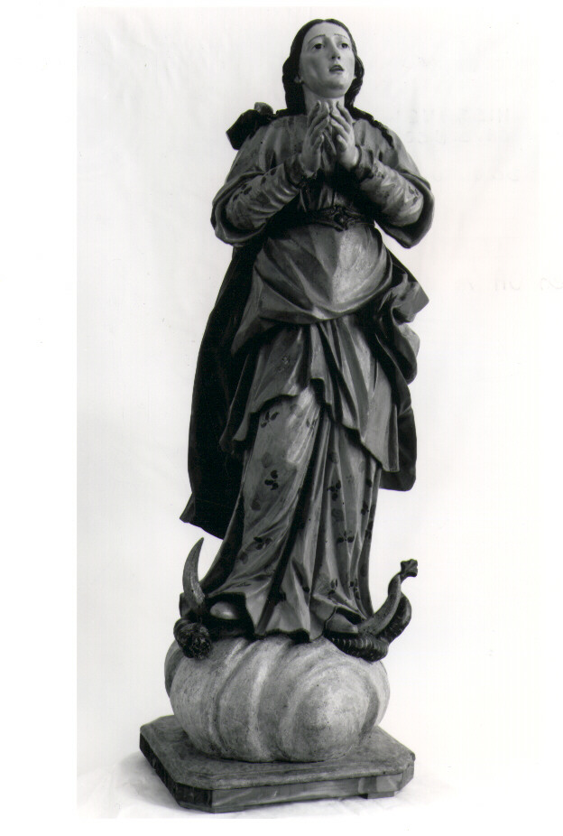 Madonna Immacolata (statua) - bottega Italia meridionale (prima metà sec. XVIII)