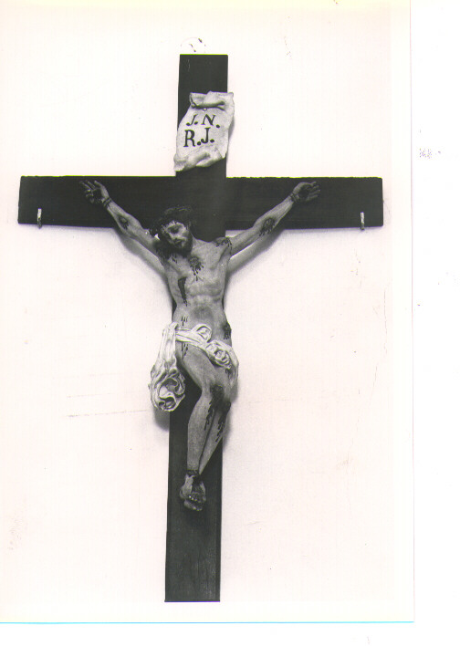 Cristo crocifisso (scultura) - bottega lucana (sec. XVIII)