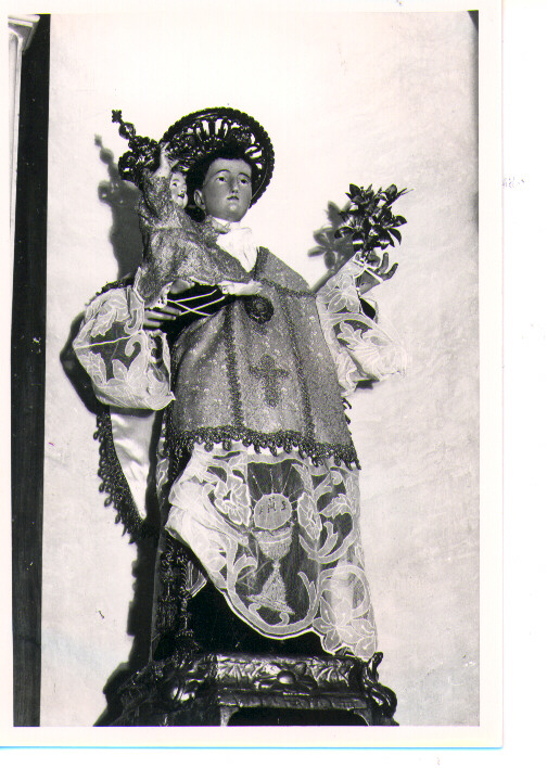 Sant'Antonio da Padova (manichino) - bottega Italia meridionale (inizio sec. XIX)