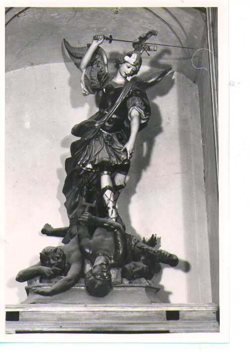 San Michele Arcangelo (scultura) - bottega napoletana (seconda metà sec. XVIII)