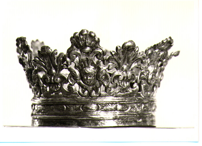 corona da statua - bottega napoletana (sec. XVIII)