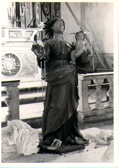 Madonna con Bambino (statua) - bottega lucana (sec. XVIII)
