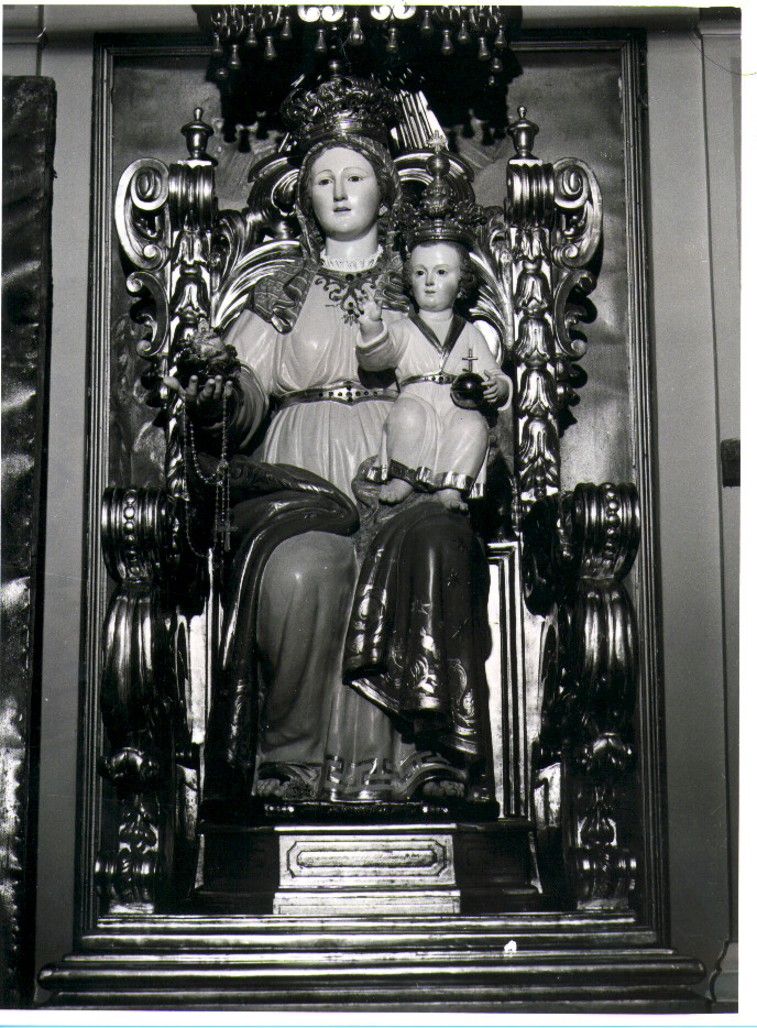 Madonna del Sirino, Madonna con Bambino (scultura) - bottega napoletana (sec. XX)