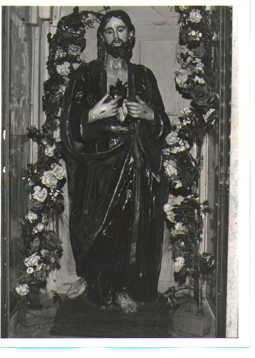 Cristo redentore (statua) - bottega Italia meridionale (seconda metà sec. XIX)