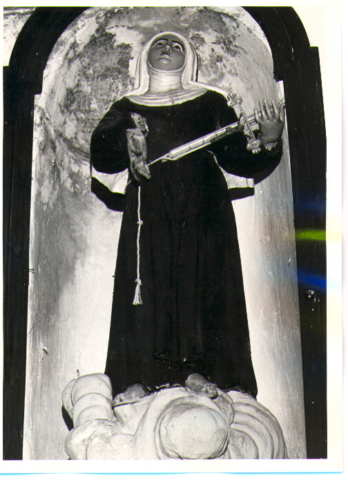 Santa Chiara (statua) - bottega Italia meridionale (seconda metà sec. XVIII)