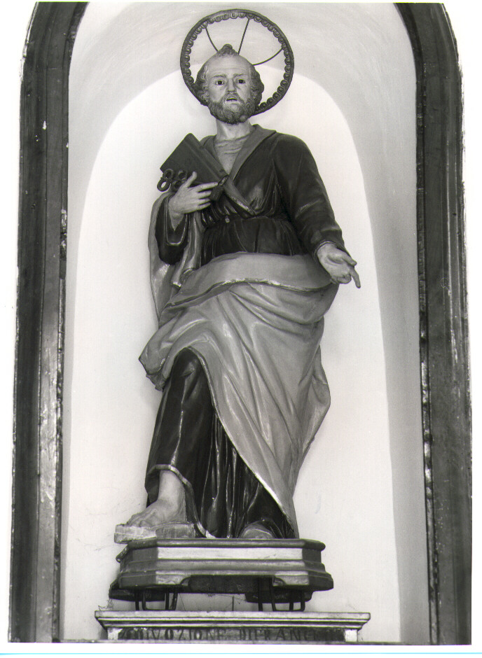 San Pietro (scultura) - bottega napoletana (prima metà sec. XIX)
