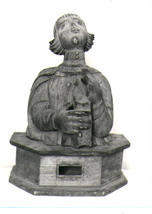 reliquiario - a busto - bottega lucana (prima metà sec. XVII)