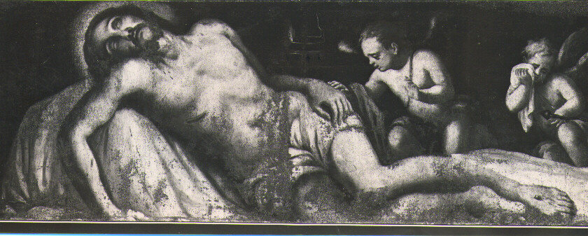 Cristo morto (dipinto) - ambito Italia meridionale (sec. XVIII)