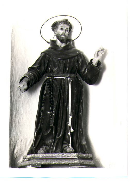 San Francesco d'Assisi (statua) - bottega Italia meridionale (sec. XVIII)