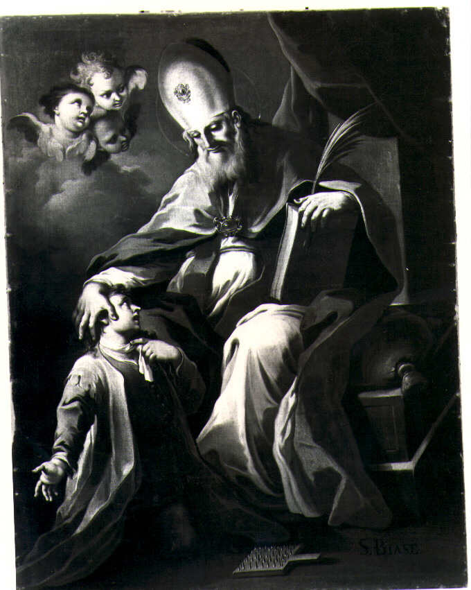 San Biagio (dipinto) di Guarino Domenico (prima metà sec. XVIII)