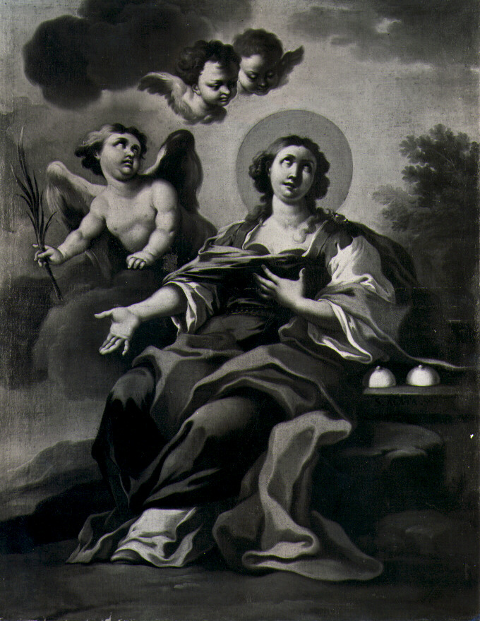 Sant'Agata (dipinto) di Guarino Domenico (prima metà sec. XVIII)