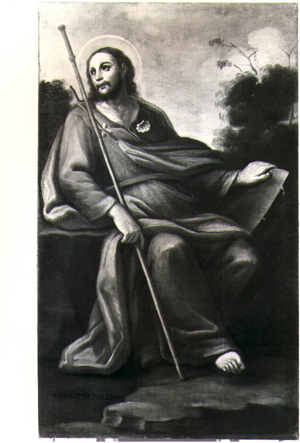 San Giacomo Maggiore, Santo (dipinto) di Del Po Teresa (sec. XVIII)