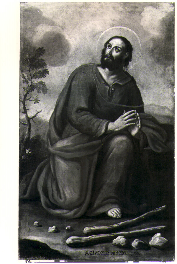 San Giacomo Minore, Santo (dipinto) di Del Po Teresa (sec. XVIII)