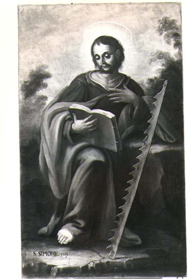 San Simone, Santo (dipinto) di Del Po Teresa (sec. XVIII)