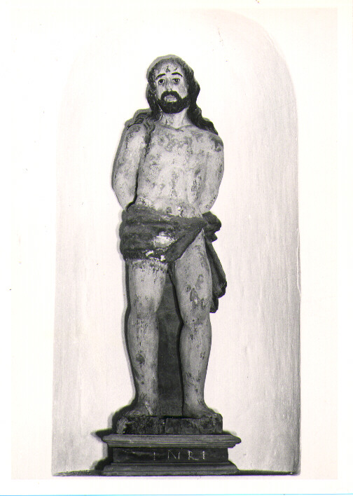 Cristo alla colonna (statua) - bottega Italia meridionale (fine/inizio secc. XVIII/ XIX)