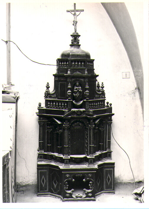 tabernacolo - bottega lucana (fine sec. XVIII)