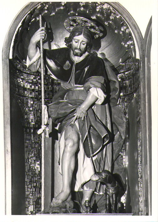 San Rocco (statua) - bottega lucana (fine sec. XVIII)