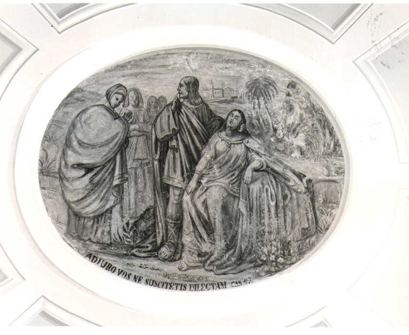 scena biblica (dipinto) - ambito Italia meridionale (terzo quarto sec. XIX)