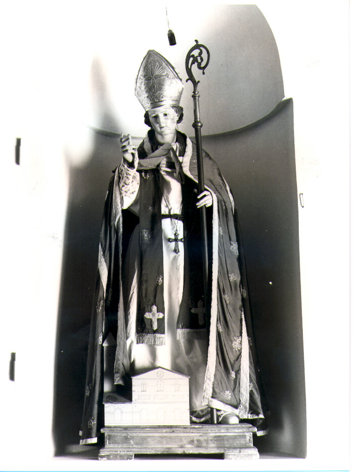 Sant'Egidio (statua) - bottega napoletana (prima metà sec. XIX)