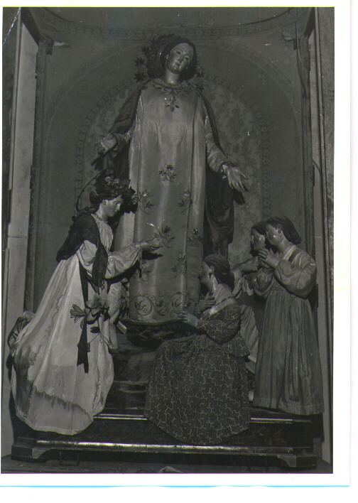 Sant'Agnese (gruppo scultoreo) - bottega napoletana (seconda metà sec. XIX)