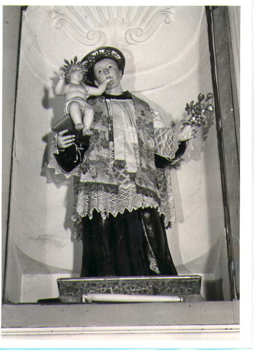 Sant'Antonio da Padova (statua) - bottega napoletana (prima metà sec. XIX)
