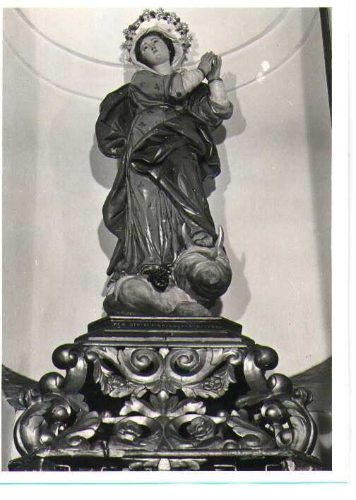 Madonna Immacolata (statua) - bottega napoletana (seconda metà sec. XVIII)