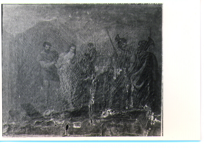 stazione X: Gesù spogliato e abbeverato di fiele (dipinto, ciclo) - ambito Italia meridionale (fine/inizio secc. XVII/ XVIII)
