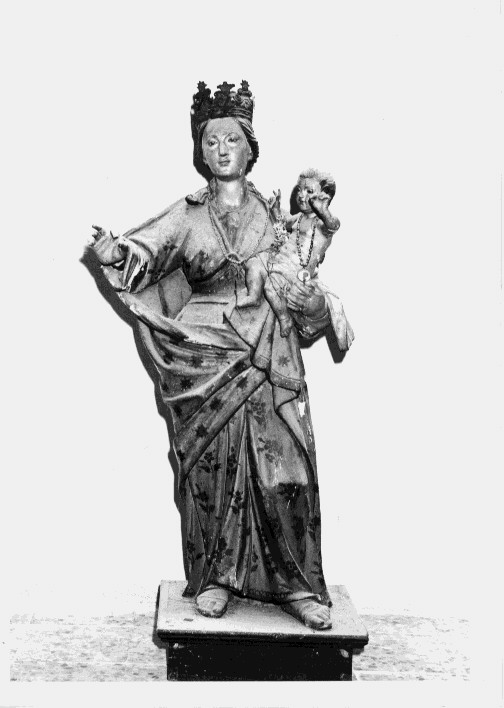 Madonna con Bambino (statua) - bottega Italia meridionale (prima metà sec. XIX)