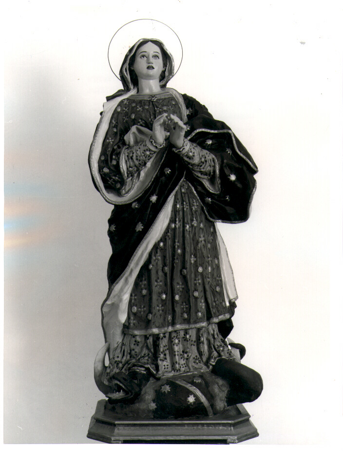 Madonna (statua) - bottega Italia meridionale (sec. XVIII)
