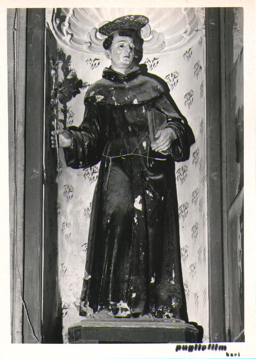 Sant'Antonio da Padova (statua) - bottega Italia meridionale (sec. XVIII)