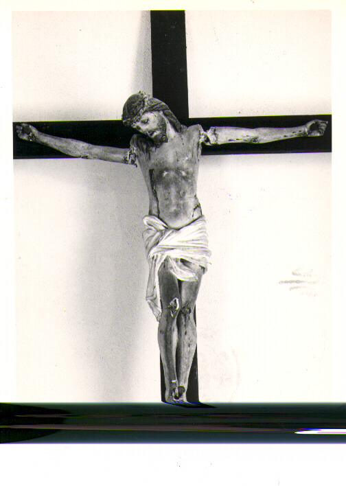 Cristo crocifisso (scultura) - bottega napoletana (sec. XVIII)