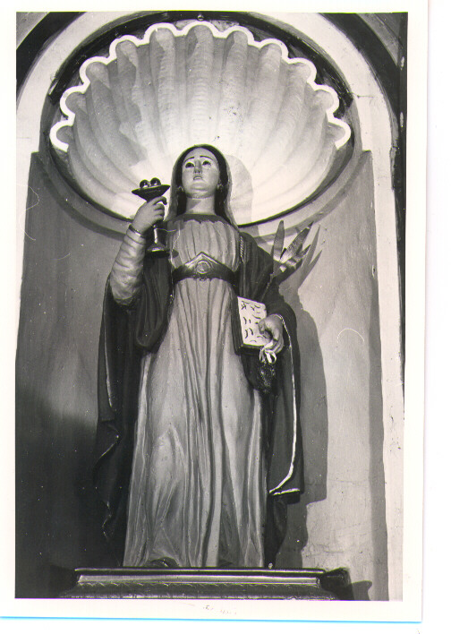 Santa Lucia (statua) - bottega lucana (seconda metà sec. XIX)