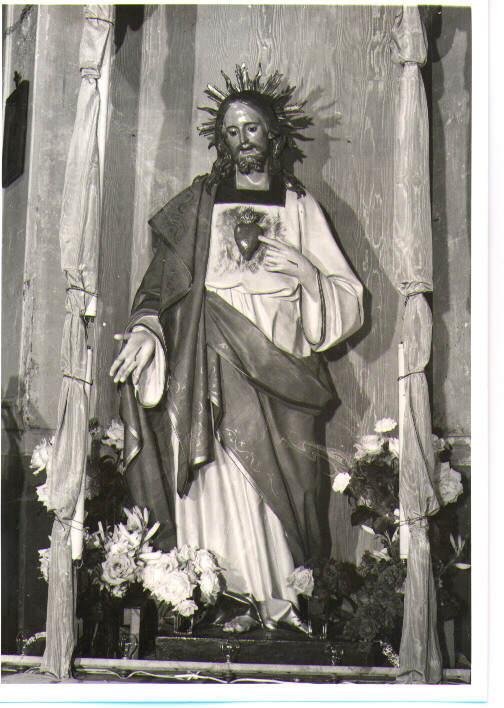 Sacro Cuore di Gesù (statua) - bottega leccese (fine sec. XIX)
