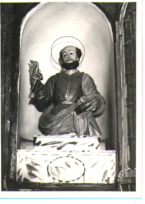 San Pietro Apostolo (busto) - bottega lucana (metà sec. XIX)