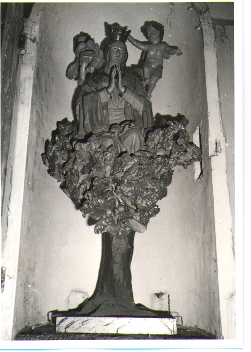 Madonna Incoronata di Foggia, Madonna (gruppo scultoreo) - bottega leccese (inizio sec. XX)