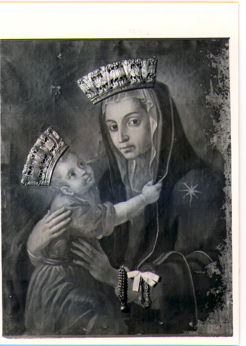 Madonna della Stella, Madonna con Bambino (dipinto) - ambito lucano (sec. XVIII)