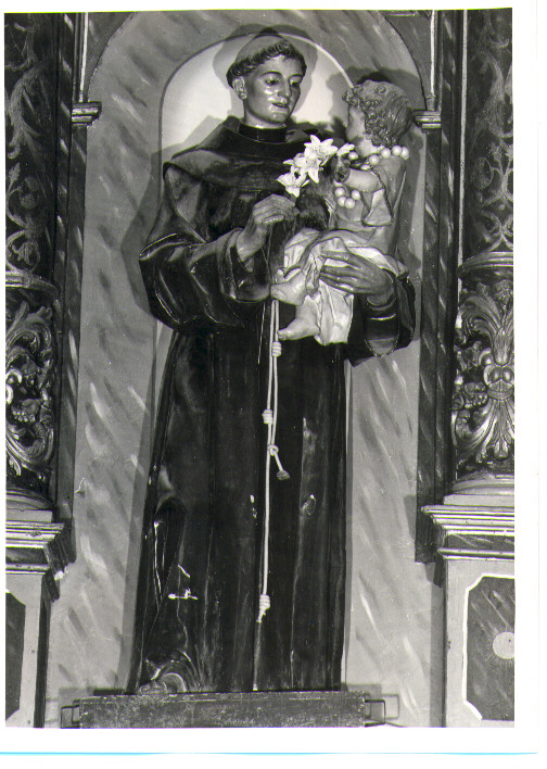 Sant'Antonio da Padova (statua) - bottega leccese (prima metà sec. XIX)