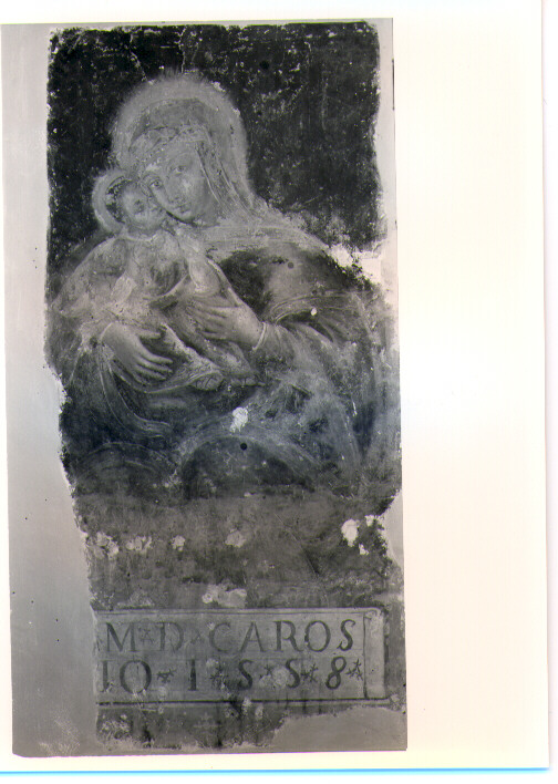 Madonna del Caro Seno, Madonna con Bambino (dipinto) - ambito lucano (sec. XVI)