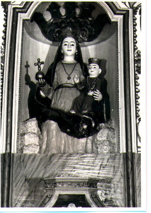 Madonna con Bambino (scultura) - ambito lucano (sec. XIX)