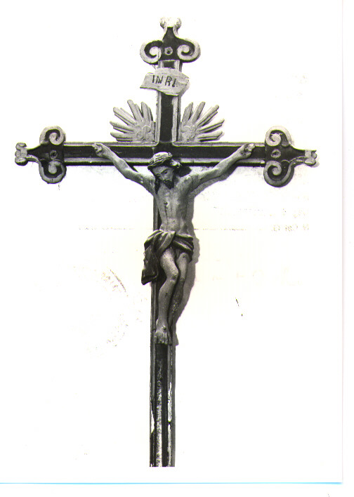 croce processionale - manifattura Italia meridionale (sec. XIX)