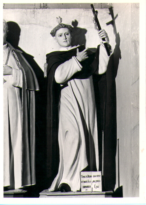 San Vincenzo Ferrer (statua) - bottega lucana (fine/inizio secc. XVIII/ XIX)