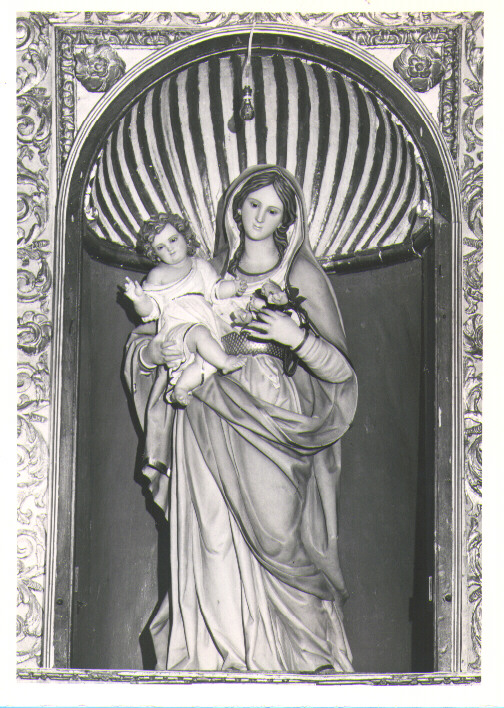 Madonna con Bambino (statua) - bottega lucana (fine/inizio secc. XIX/ XX)