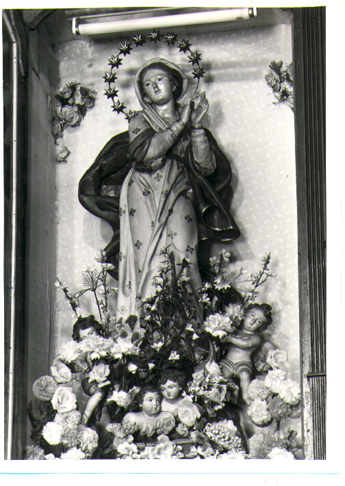 Madonna Immacolata (scultura) - bottega napoletana (?) (prima metà sec. XIX)